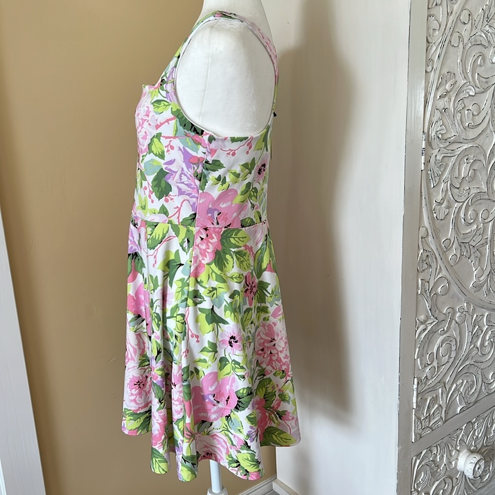 NWT Laura Ashley Floral Sports Dress size large - Picture 2 of 8